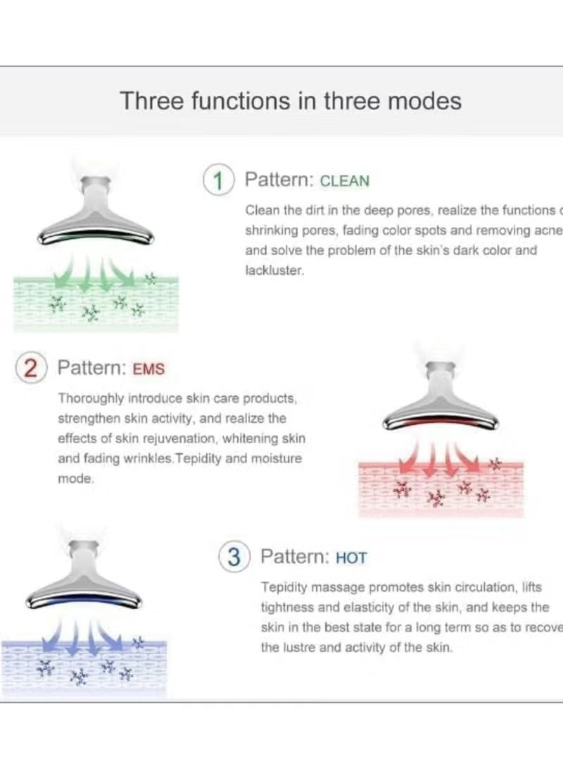 جهاز تدليك الوجه والرقبة مضاد للشيخوخة، مزيل التجاعيد والذقن المزدوج، أداة تجميل لشد ورفع البشرة - Image 5